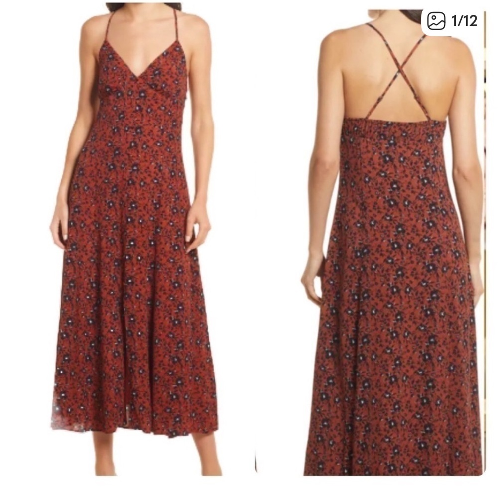 New Chelsea 28 Cami Front Button Maxi sundress size XL